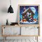 Halloween Jack and Sally Moon Diamond Art Painting Kits for Adults(Jack and Sally Moon)13.8 x 13.8 x 0.05 inches